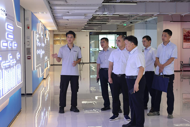 河南省天然气管网公司副总经理李友好一行到访雷神研究院