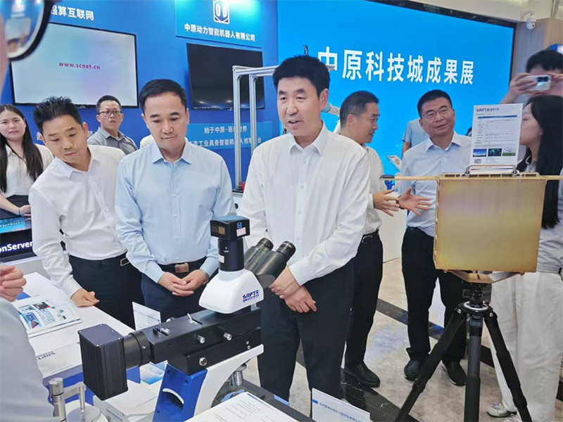 雷神研究院亮相中原科技城成果展
