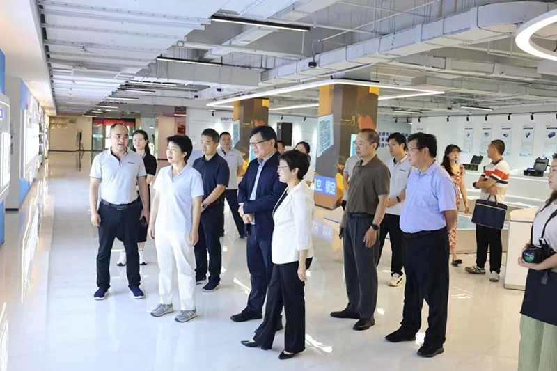 黄红霞一行调研雷神研究院
