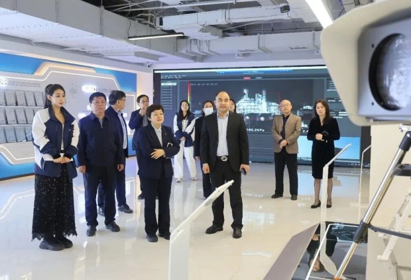 农工党郑州市委会主委、市政府副市长、市党外知识分子联谊会会长李凤芝一行莅临雷神研究院调研指导